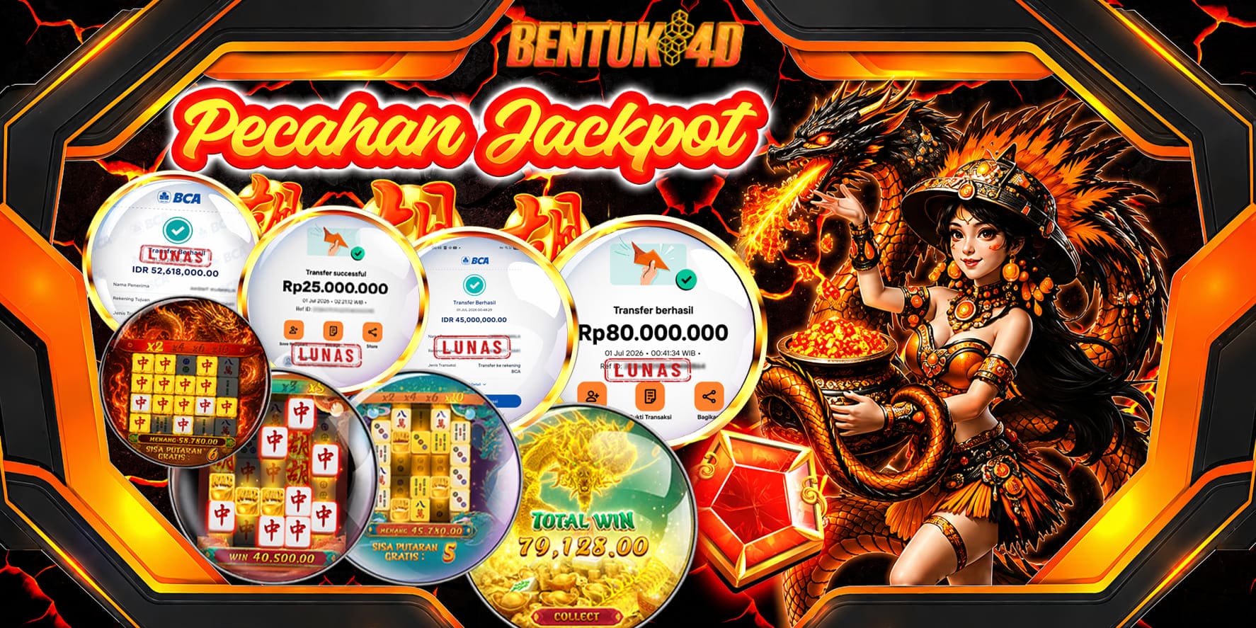 Bukti Kemenangan Besar di Mahjongways BENTUK4D